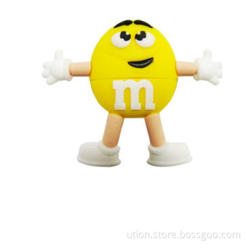 Promotional PVC Cartoon USB Flash Drive, from 1GB to 32GB